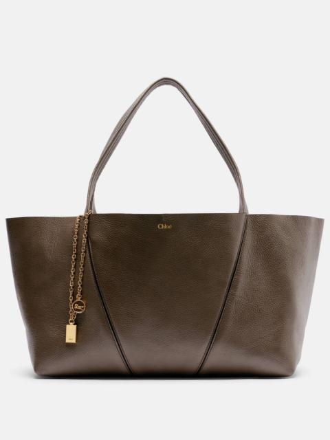 Chloé Chloé Spin Medium leather tote bag