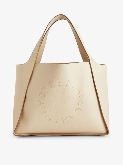 Stella McCartney Stud vegan-leather tote bag