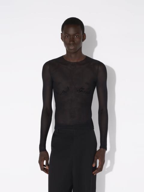 Jean Paul Gaultier THE JEAN PAUL GAULTIER FLOCKED TOP