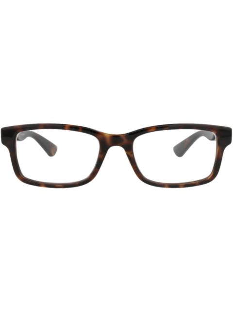 GUCCI Gucci Square-Frame Injection Optical Frames Havana Havana Transparent (GG1717O-30015506-002)
