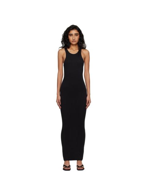 entire studios Black Muscle Tank Midi Dress