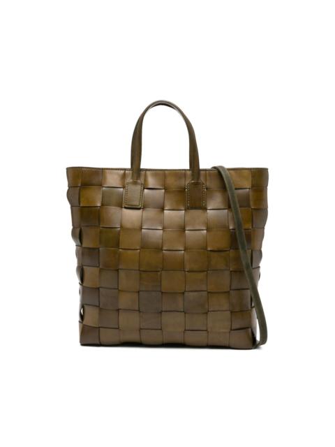 DRAGON DIFFUSION medium Pino woven tote bag