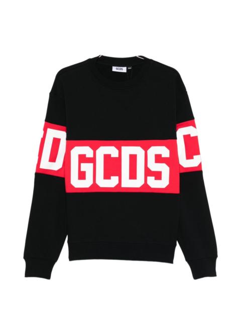 GCDS logo crew-neck sweater