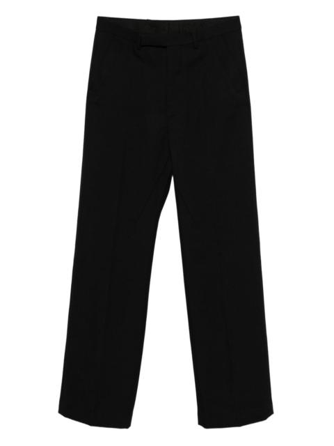 Rick Owens pressed-crease trousers