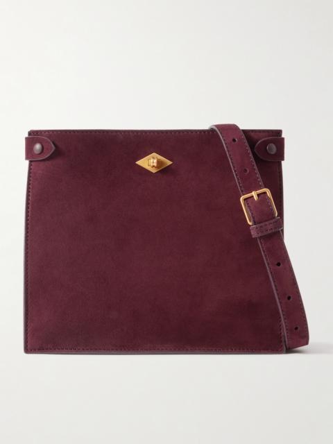 MÉTIER Stowaway Suede Shoulder Bag