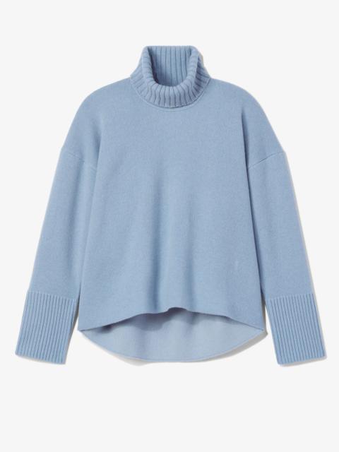 Proenza Schouler Doubleface Cashmere Oversized Turtleneck
