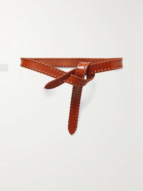 Lecce leather belt