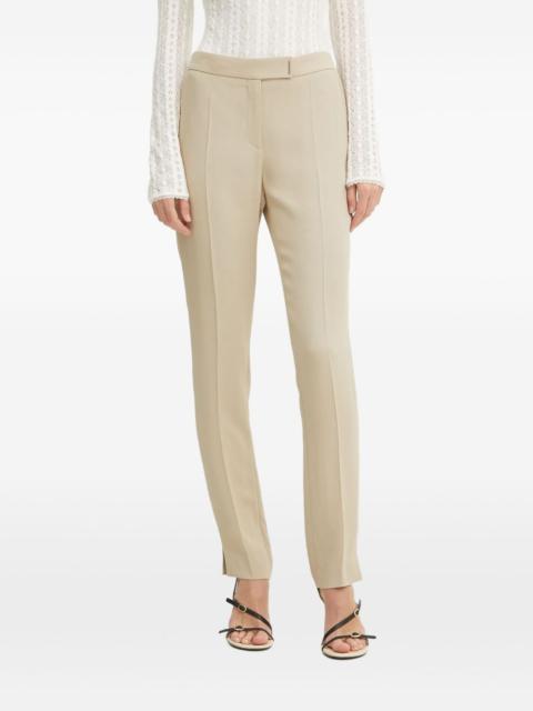 BOSS side-split straight trousers