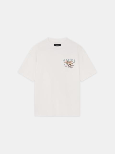 AMIRI HOPE AND DREAMS OVERSIZED TEE