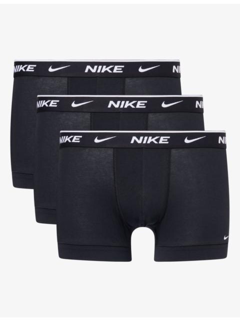 Nike Essential Pack of Three Cotton-Stretch Trunks