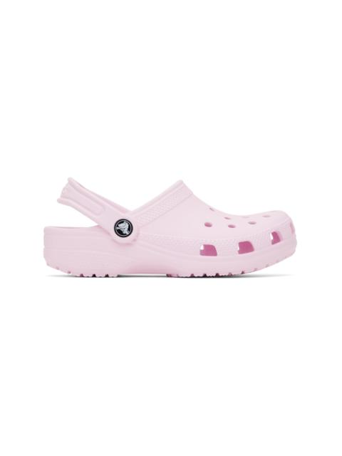 crocs Pink Classic Clogs