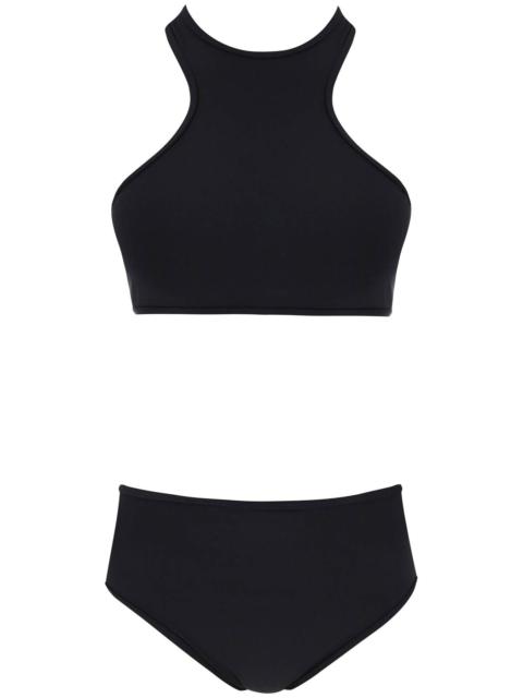 THE ATTICO "BIKINI SET WITH MESH INSERTS"