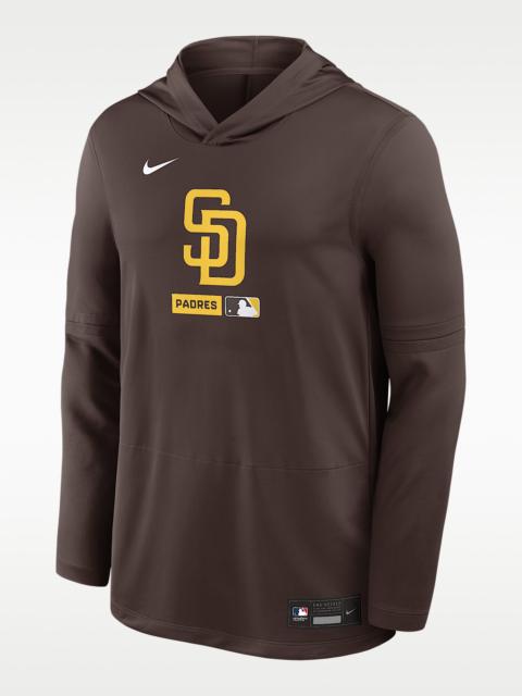 Nike San Diego Padres Authentic Collection Men's Nike Dri-FIT MLB Long-Sleeve Hooded Top