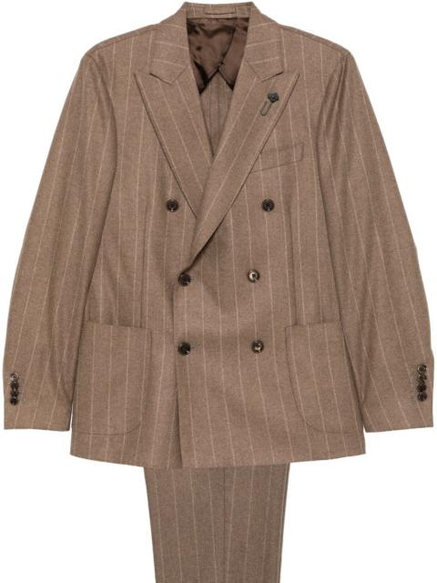 LARDINI pinstripe suit
