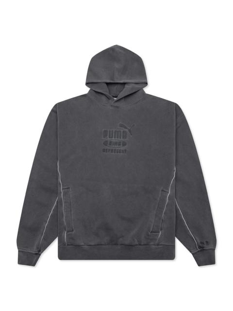 PUMA PUMA X REPRESENT GRAPHIC HOODIE - FLAT DARK GRAY