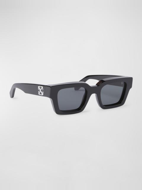 Men's Virgil Acetate Square Sunglasses