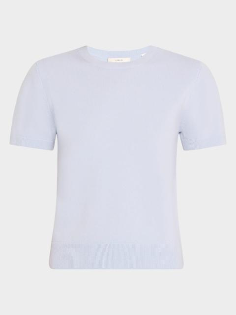 Vince Short-Sleeve Cashmere-Blend Tee