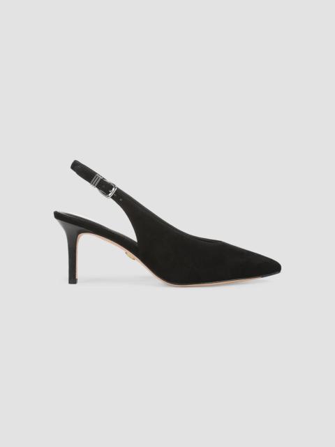 VERONICA BEARD Women's Luciana 70MM Suede Slingback Pumps - Black
