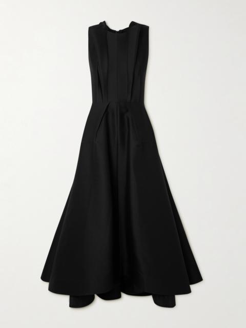 MATICEVSKI Invigorate Pleated Wool And Silk-blend Dress