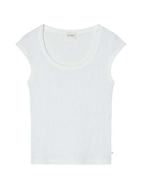 CLOSED fitted ribbed top