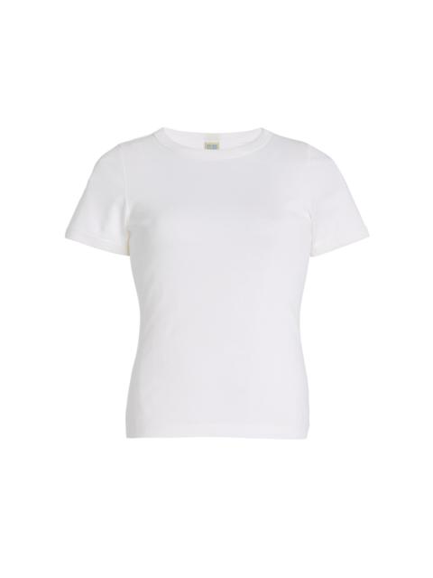 FLORE FLORE Car Organic Cotton Tee white