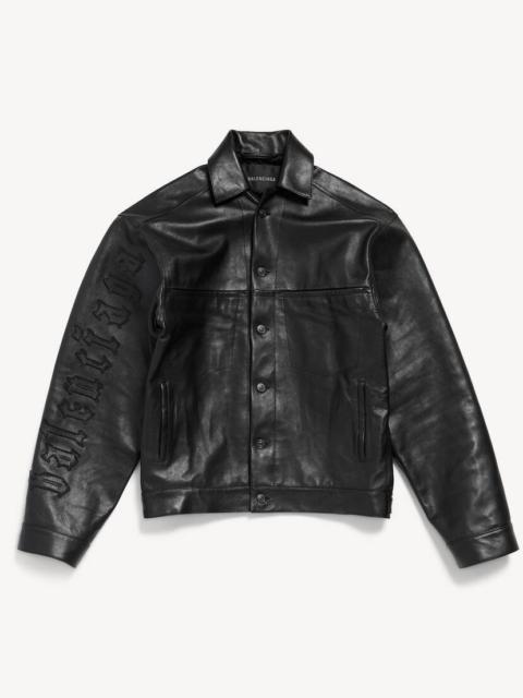 BALENCIAGA Men's Shirt Jacket in Black