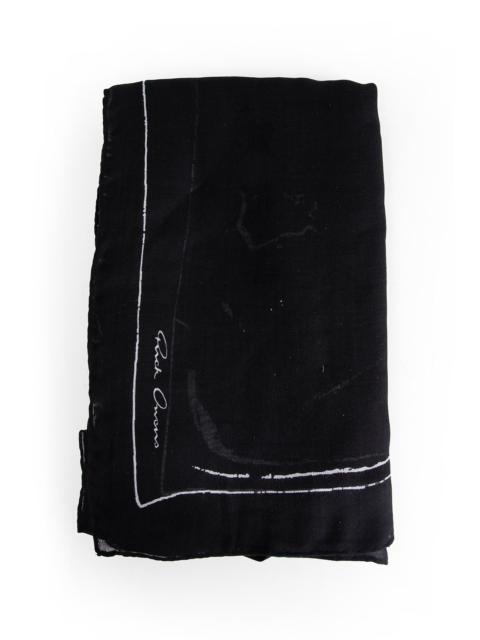 Rick Owens Temple Printed Scarf