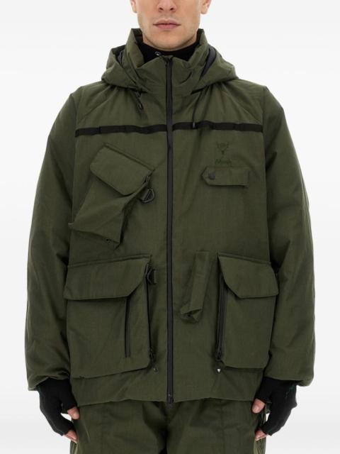 South2 West8 X Nanga hooded pocket jacket