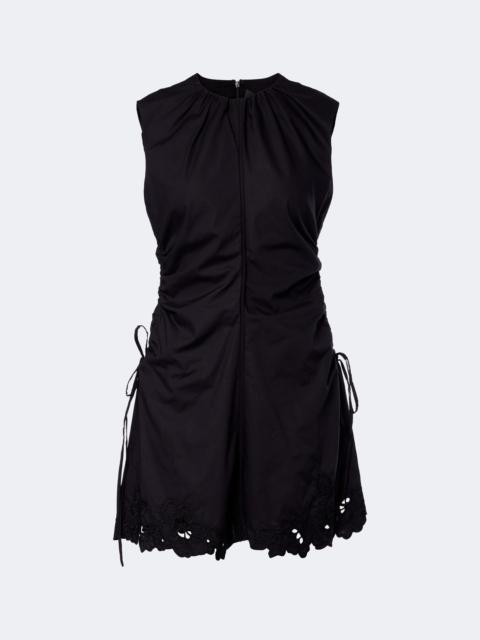 SIR. Klara ruched cotton minidress