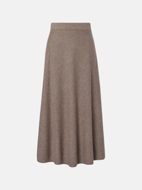 LISA YANG Torie cashmere midi skirt