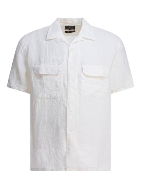 BEAMS PLUS linen pocket shirt