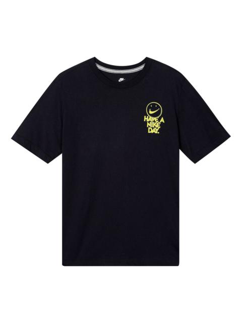 Nike Nike Sportswear Printed Short Sleeve TEE Men Black CW4818-010