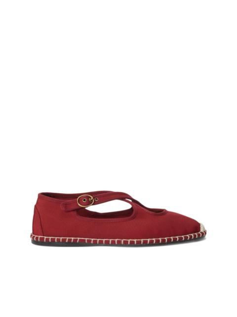 Polo Ralph Lauren crisscross buckled espadrille