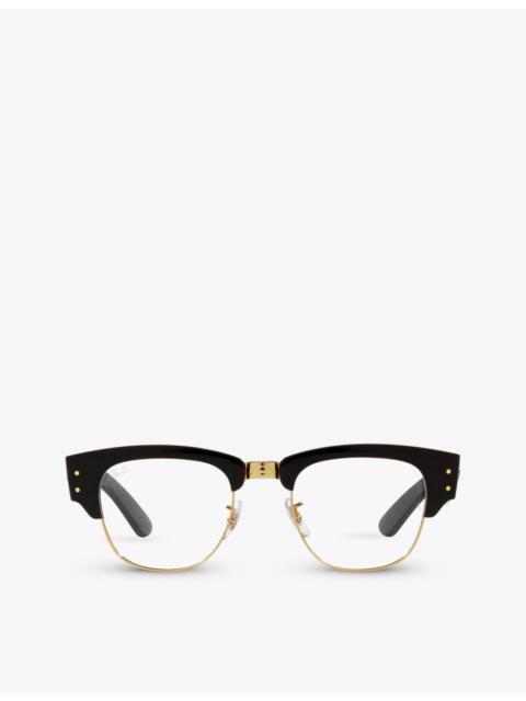 Ray-Ban RX0316V Mega Clubmaster square-frame propionate optical glasses