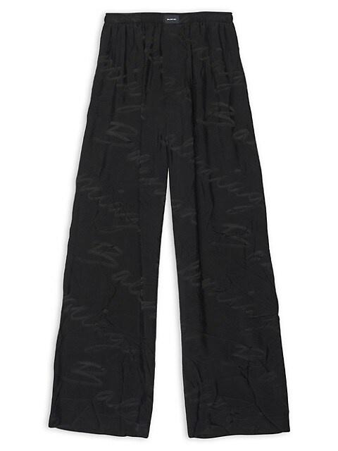 BALENCIAGA Handwritten Pyjama Pants