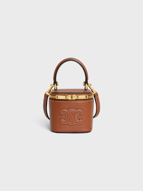 CELINE MINI VANITY CASE CUIR TRIOMPHE IN SMOOTH CALFSKIN