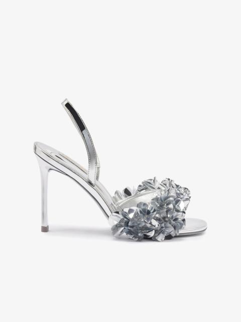Morgan Sandal In Silver Specchio