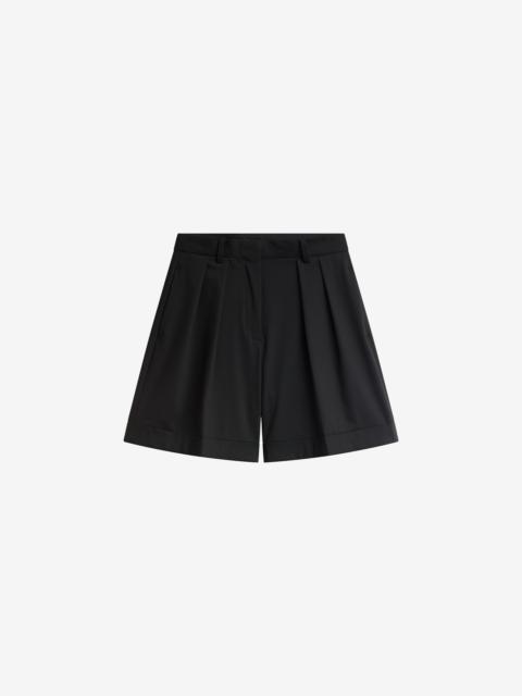 The Frankie Shop Mirbel Pleated Shorts - Black