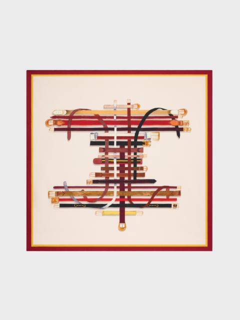 square IN silk twill