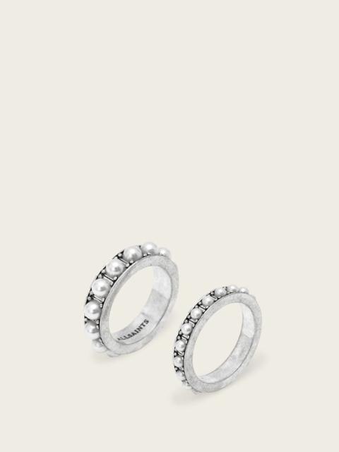 ALLSAINTS NELLIE TWO RING SET