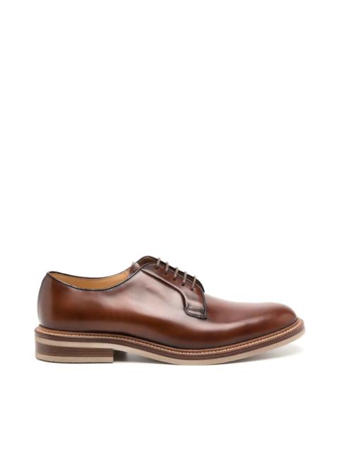 Brunello Cucinelli CALFSKIN DERBY SHOES