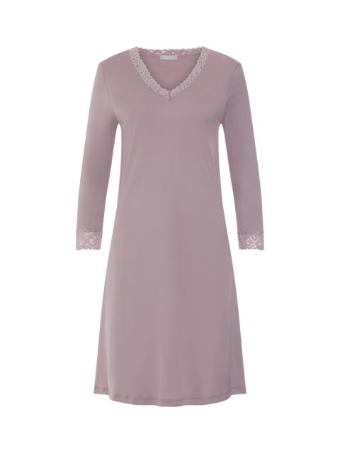 HANRO Moments Lace Trim Cotton Nightgown
