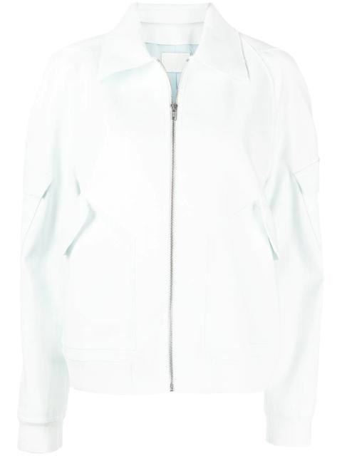Dion Lee zip-up fitted bomber jacket