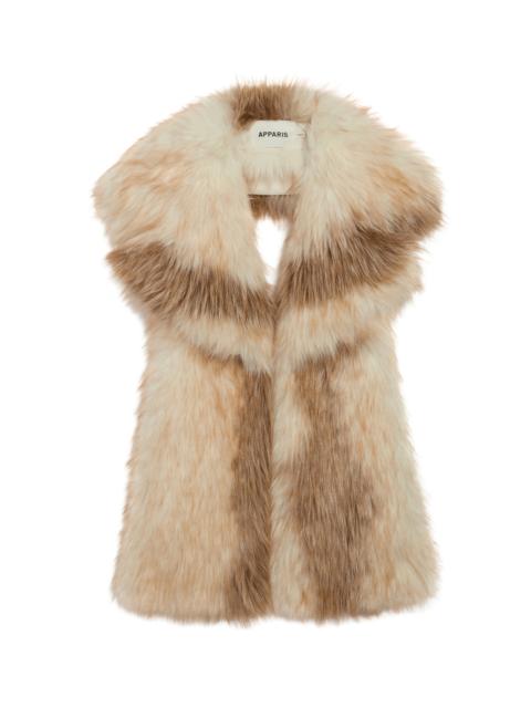 APPARIS Mia Faux Fox Fur Collar