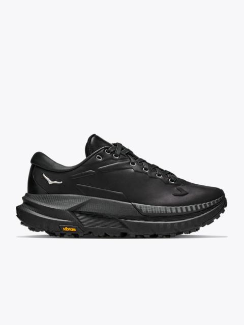 HOKA Elite Terrain System Mafate X Shoes in Black/Black