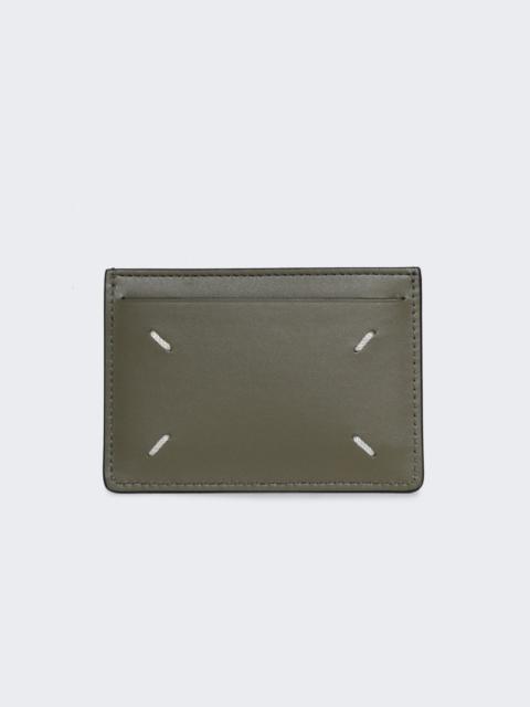 Maison Margiela Card Holder Slim 3 Cc Khaki
