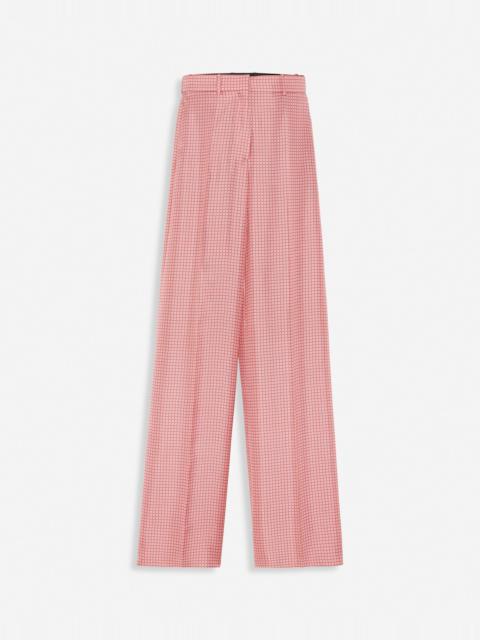 Lanvin PRINTED FLOWING PANTS