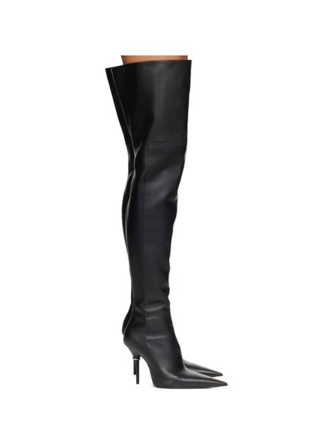 BALENCIAGA Black Avenue After Tall Boots