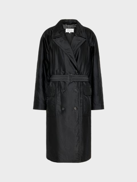 Maison Margiela Virgin Wool Double-Breasted Coat