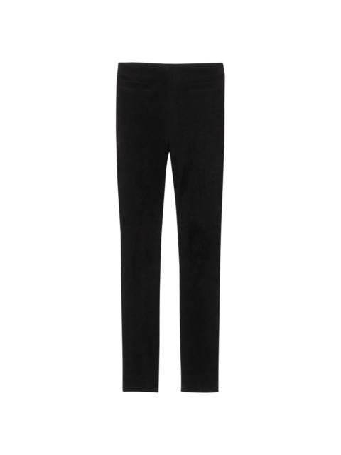 Longchamp Trousers Black - Leather